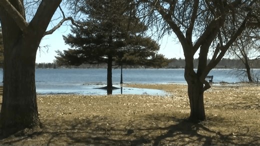 Rising water levels in Wexford County are beginning to create an impact