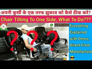 HOW TO FIX CHAIR TILT ISSUES IN MINUTES!🛠️ Chair Tilting to One Side? Learn How to Resolve it Easily