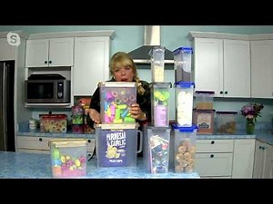 LocknLock 3-Piece Nestable Cereal Containers on QVC