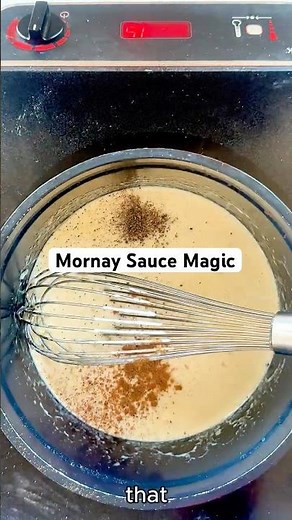 Easy Mornay Sauce Magic! Perfect for the Ultimate Croque Monsieur 🧀✨
