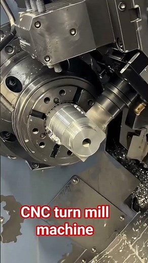 CNC milling machine and how to operate cnc turn mill machine #cncturning #cncmill