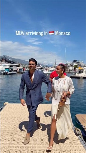 Arriving at the #monaco #Grandprix in style 🇲🇨🥂🏎️ #mdvstyle