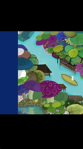 葉っぱや水面を描く！ #artprocess #art #illustrationnation