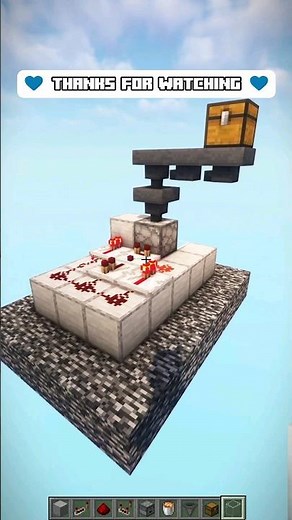 Automatic Trash Machine Tutorial♻️#minecraft