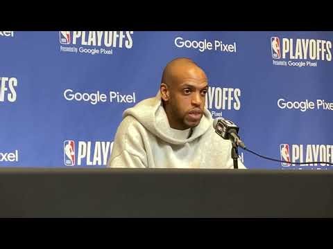 Bucks post-game interview: Khris Middleton comes up big in win over Pacers in Game 1 of playoffs