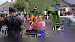 61K views · 487 reactions | There is heavy police presence and many residents out on their lawn - including those holding American flags - as protesters arrive outside Bob Kroll's home in Hugo. Hundreds are now parking on site and arriving. | Alpha News | Facebook