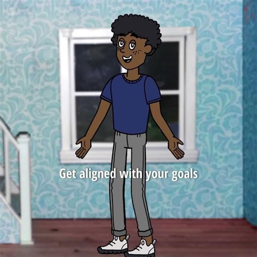 #goals #goalsetting #alignedlife #spendbesttime #animation
