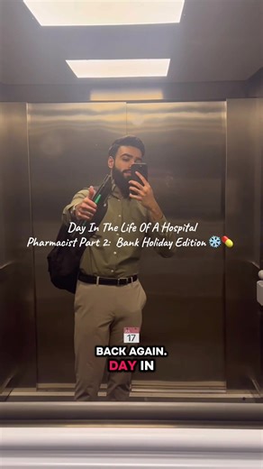 A Day in the Life of a Hospital Pharmacist: Bank Holiday