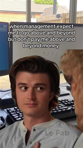 or break my back for a customer 🤨 #management #wfh #MemeCut