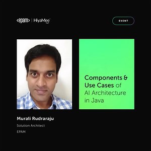 #EPAMChennaiTechScape2024 The theme for #Java at EPAM TechScape 2024 is, ‘Designing AI Architecture for Java Engineers’. Here's a line-up of our impressive speakers at the event. Register for TechScape 2024 here: https://bit.ly/49ECD6m #TechScape2024 #EPAMIndia #LifeAtEPAM | EPAM India