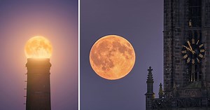 How to Plan and Capture a Perfectly Aligned Moonrise Photo
