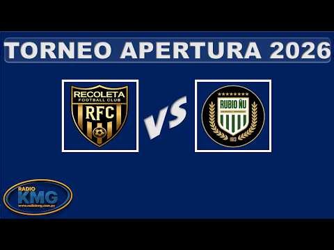 RECOLETA FC VS RUBIO ÑU// TORNEO APERTURA PY. 2026// FECHA 13 DE 22