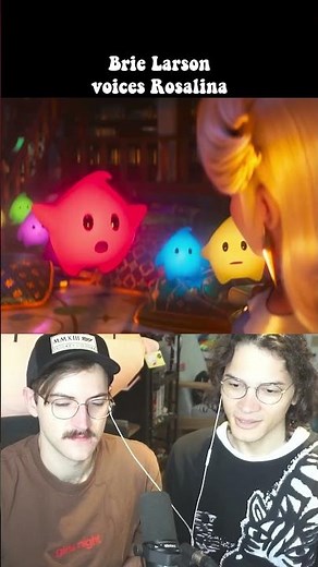 THE MARIO GALAXY movie has BRIE LARSON???