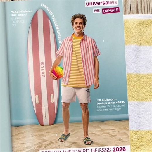 Der Sommer wird heissss… auch unsere sommerlichen Deals. universal.at