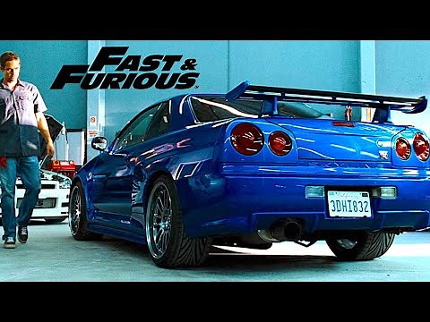 Fast & Furious... but it's only Brian O’Conner’s 2002 Nissan Skyline GT-R R34