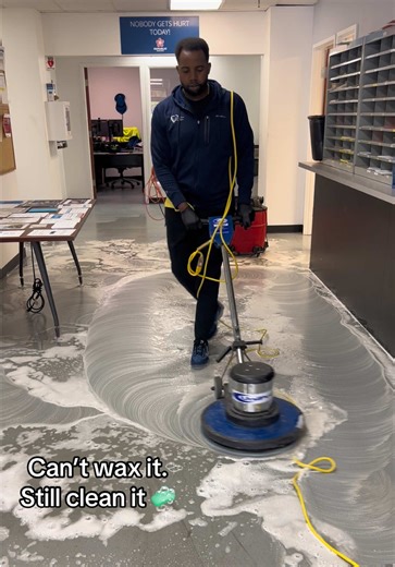 Quarterly Industrial Floor Scrubbing for Safety and Cleanliness
