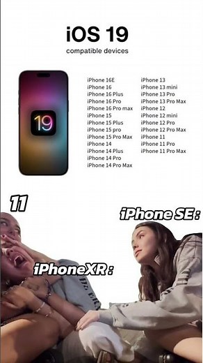 Apple iOS 19 Supported Devices | Which device you are using? #ios19 #ios19beta #ios19leaks