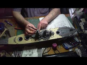 Tamiya Yamato 1 350 Premium Kit Build part 5