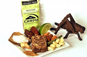 If you don't feel like cooking your own bugs, opt for an insect energy bar