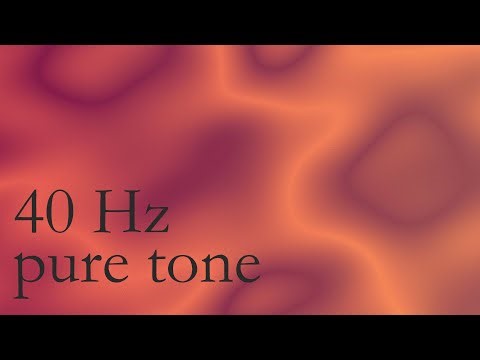 40 Hz Pure Tone for Focus & Deep Work | 1 Hour Gamma Frequency