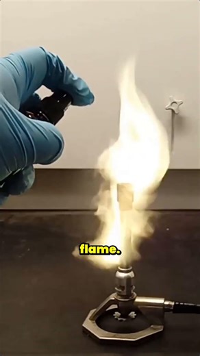 Flame Test (Barium in MeOH)