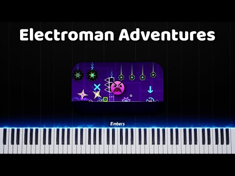 Electroman Adventures - Piano tutorial