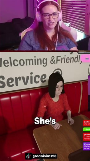 Welcome to The Sizzle & Swallow… where things got REAL awkward 😭😂 #restaurantsimulator #shorts