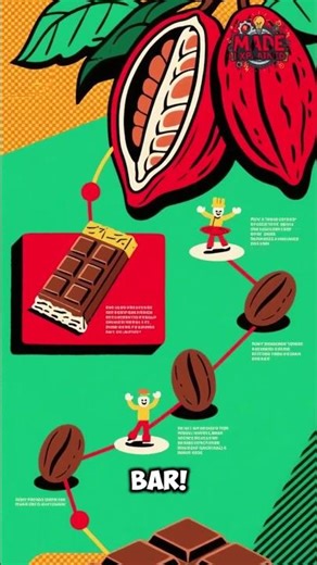 How chocolate Made #shorts