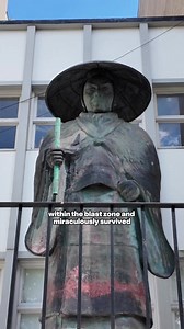 🤯 This is the statue that survived an atomic bomb during World War 2 and now it’s in NYC! Here’s the story of the Shinran Shonin statue that can be found outside of the New York Buddhist Church on 332 Riverside Drive. | Urbanist Ariel