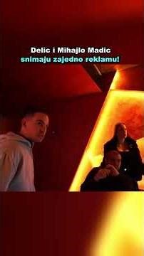 Delic i Mihajlo Madic snimaju reklamu!