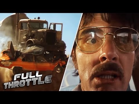 David Plays Chicken With The Crazed Truck Driver | Duel (1971) | Full Throttle