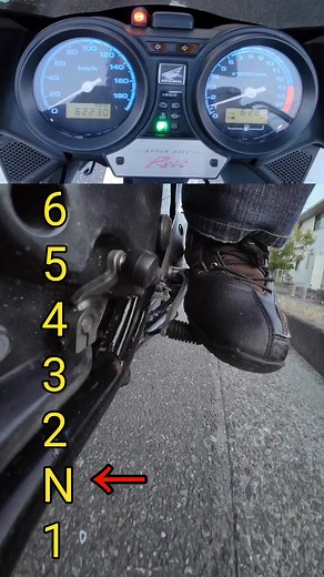 ギアチェンジ #バイク #ギアチェンジ