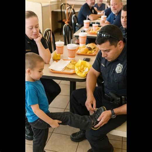 6.7K views · 28 reactions | A POLICE OFFICER HELPED A LITTLE BOY TIE...