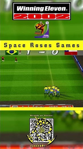 Winning Eleven 2002: Copa do Mundo 2010 (PS1) WC #4 Brasil x Chile | 8ª de Final