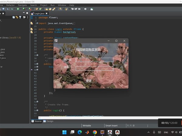 Javaswing+GUI期末作业+windowbuilder插件（仅 eclipse）