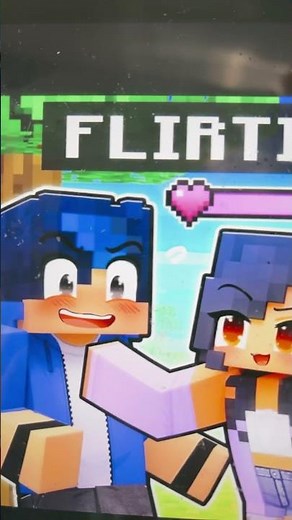 Aaron is cheating Aphmau with kc 😨🥺🥹😭￼ #minecraft