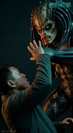 17 reactions · 18 shares | Alien vs Predator in Motion. Ako ang Alien 藍 #50 #Ai #grok #geminiai | Fercheve M Jamito | Facebook