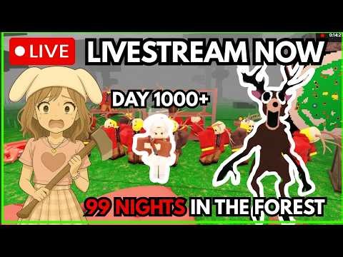 LIVE🔴PLAYING 99 NIGHTS IN THE FOREST WITH VIEWERS