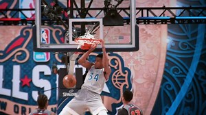 Giannis Antetokounmpo's spectacular All-Star Game performance... through slo-mo Phantom Cam! | NBA