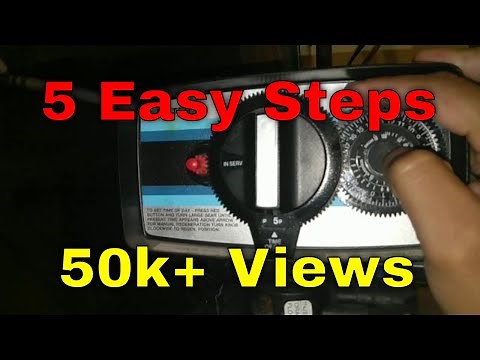 How to reset Water softner meter Culligen.