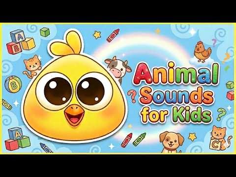 Moo, Woof, Meow & More! Animal Sounds for Kids