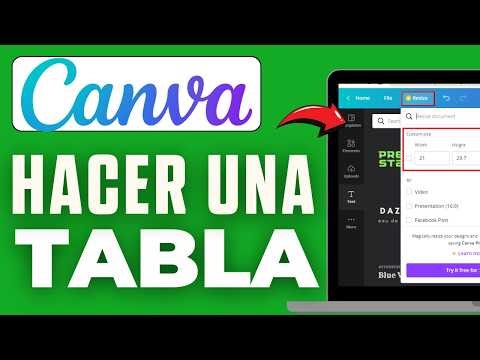 Cómo Hacer Una Tabla En Canva 2026