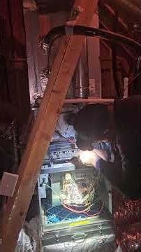 How to properly clean a furnace. #integrityairatl #hvac #furnace #tiktok cleaning #diy #home #heat