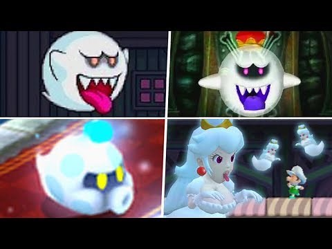 Evolution of Boo Characters in Super Mario Games (1988 - 2019)