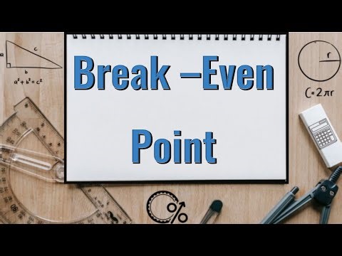 What is the Break-Even Point ? | EXPLAINED