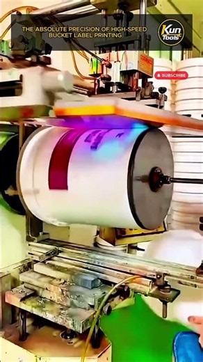 High-Performance Automatic Bucket Screen Printing Machine Processing Custom Hardware Packaging
