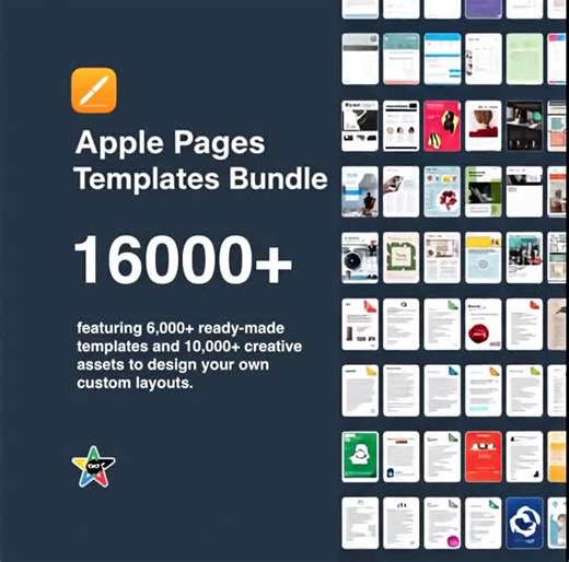 16000+ Apple Pages Templates & Design Assets Mega Bundle (organized) - Etsy