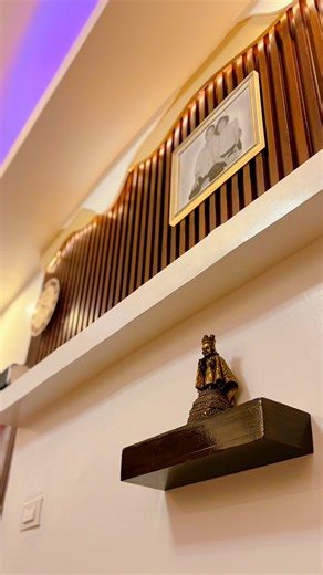 DIY Floating Shelf Installation #fbreelsfypシ゚viralfbreelsfypシ゚viral #HomeImprovement #diy | Y B A R