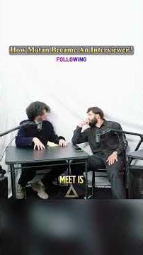 How Matan Even became an interviewer. #podcast #interview #ufcfighter #funny