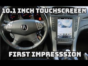 3G 2004 to 2008 Acura TL 10.1 inch Android 8.1 Tesla Style Radio